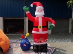 2.5m father christmas inflatables