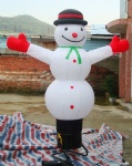 2.5m inflatable snowman dancer