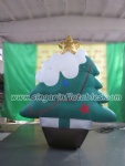 2m  mini inflatable christmas tree decoration