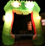 Inflatable Frankenstein arch with lighting