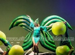 beautiful green inflatable performance wings