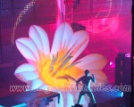 4m inflatable giant stage flower decor