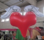 large inflatable heart balloon for wedding decoration