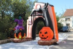 Halloween decorative inflatable arch door