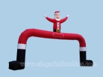 Inflatable santa claus arch