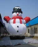 5m Giant inflatable snowman decor