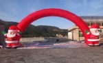6m inflatable santa claus archway