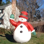 New design snowman for yard decoration