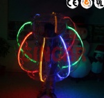 Led lighting buddy bumper ball for adult