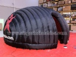Black Advertising Inflatable Luna Tent