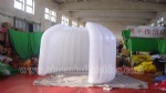 Inflatable opening meeting room