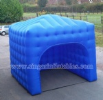 Outdoor inflatable cube booth tent