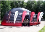 Outdoor large inflatable tent