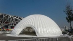 Commercial giant air inflatable dome tent for sale