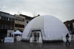 Giant inflatable dome tent for trade show