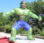 6m customized inflatable hulk cartoon