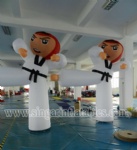 5m Inflatable Kung Fu Kid