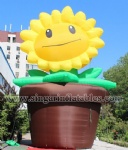 5m Giant inflatable flower decor