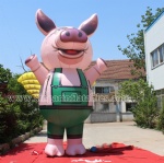 5m inflatable giant fly pig