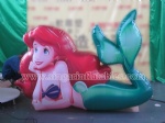 4m inflatable mermaid for roof decor