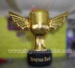 4m inflatable golden champion cup
